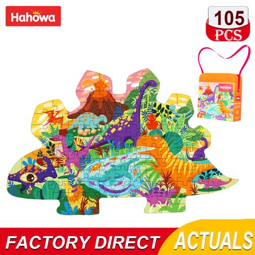 Hahowa Jigsaw Puzzle Dinosaur Valley 105pcs